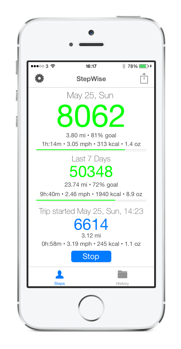 pedometer apple health